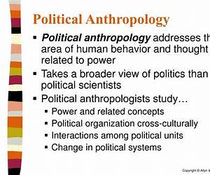 Political Anthropology